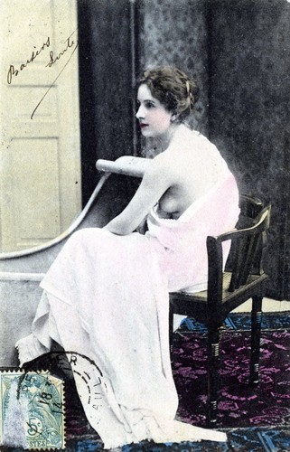 Cpa artistique 1900 noir - cpa,