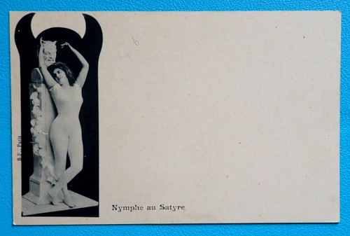 Cpa 1900 femme nue - cpa, nymphe
