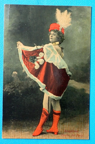 Cpa 1900 femme - de, cabaret