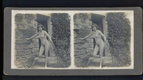 Femme nue vintage print - nue,,