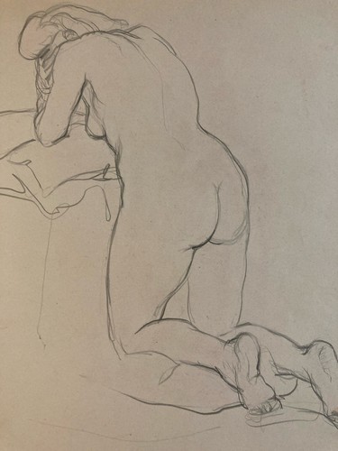 Beau dessin 1900 - dessin, femme